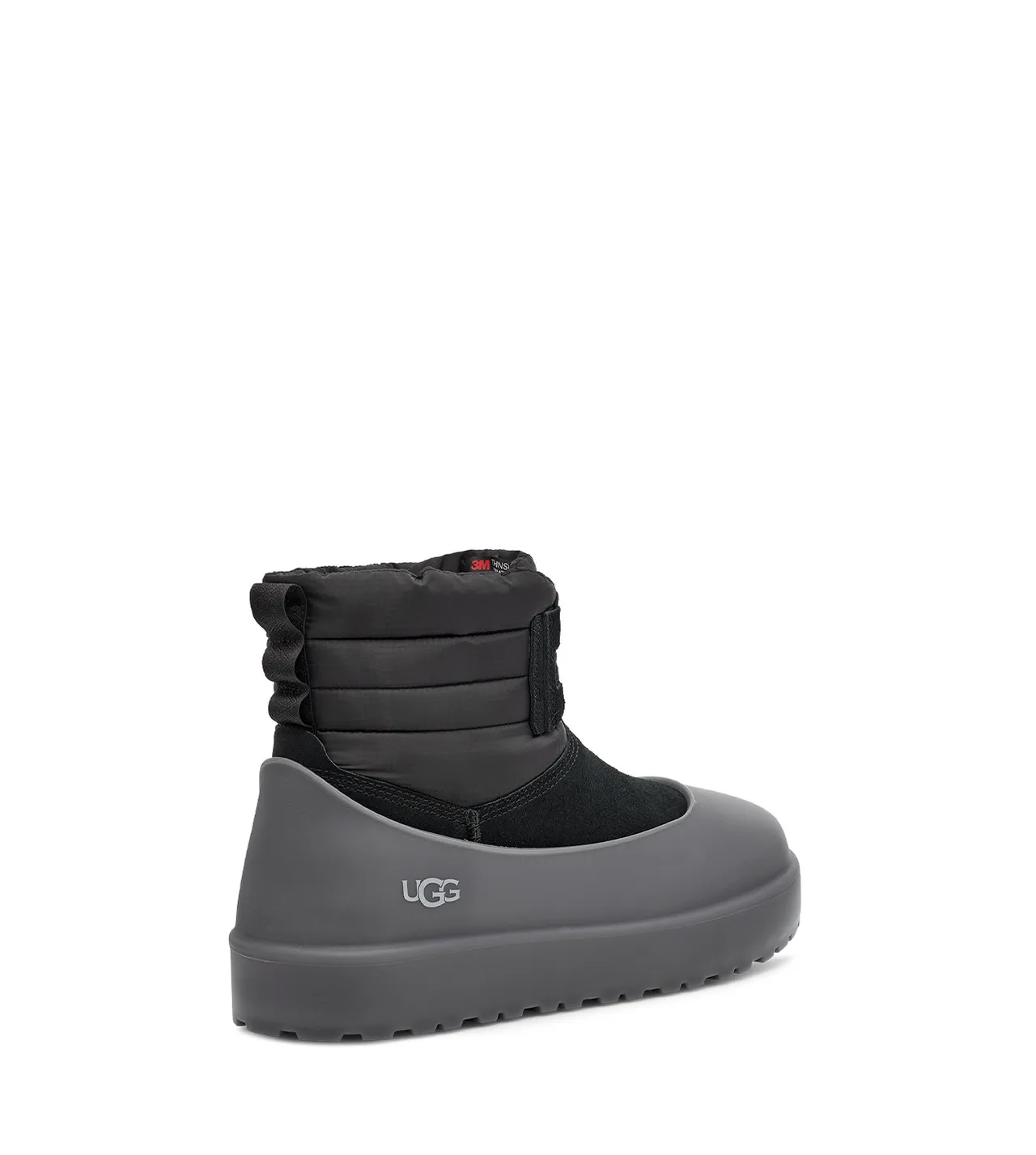 UGG Tasman Black and Gray Snow Boots 4