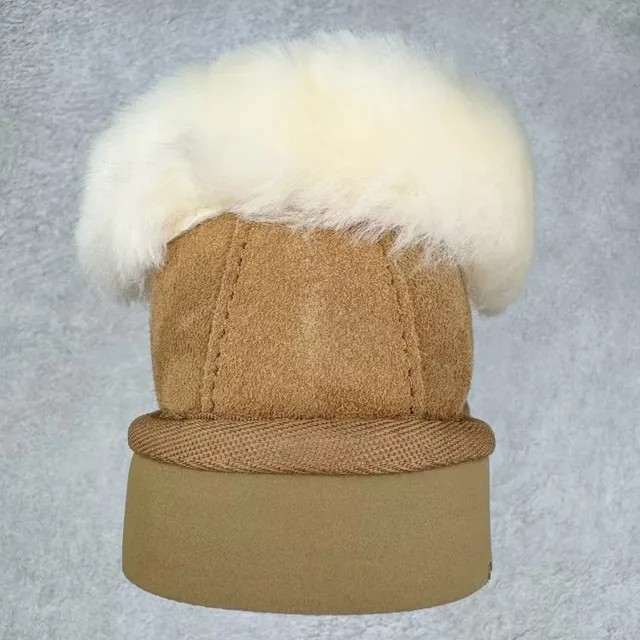 UGG Tasman Brown Beige Shearling-Lined Suede Upper Casual Shoes 8