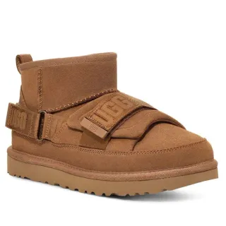 UGG Tasman Brown Suede Strap Snow Boot