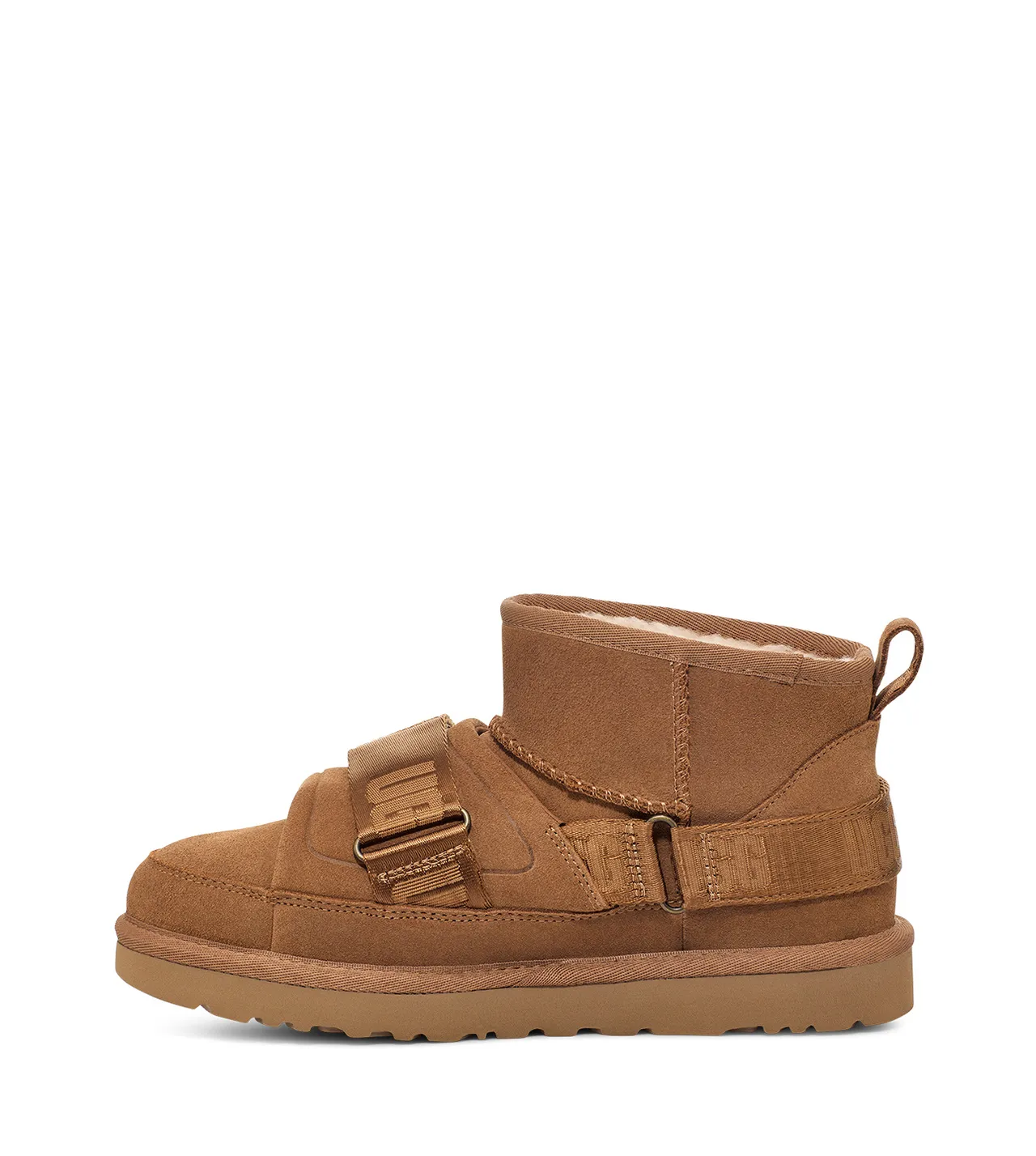 UGG Tasman Brown Suede Strap Snow Boot 2