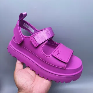 UGG Tasman Magenta Sandales Plateforme Chunky Casuales