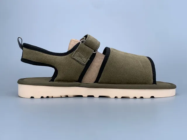UGG Tasman Vert Olive Sandales Casual 3
