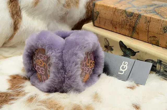 UGG Tasman Shearling Ear Warmers Multicolor Beanie 14