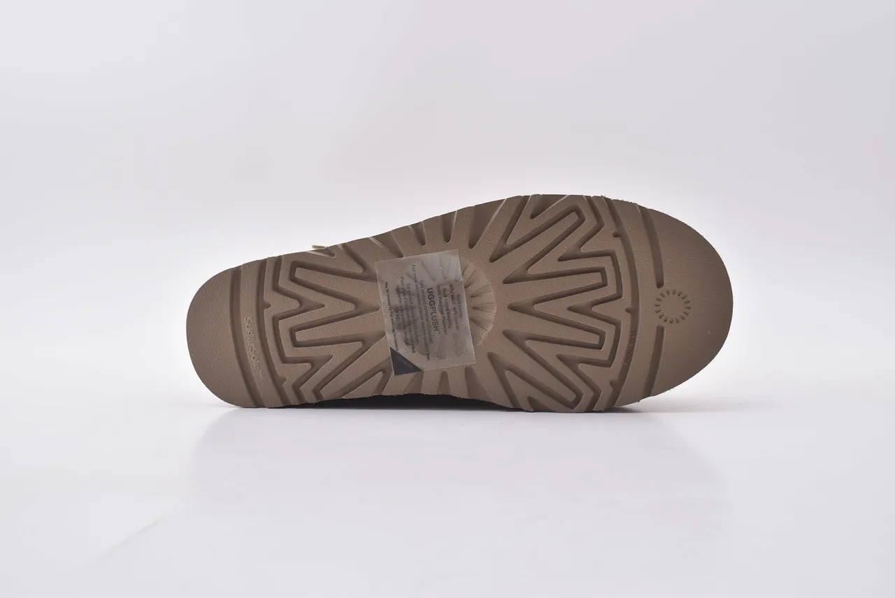 UGG Tasman Tan স্যুয়েড প্ল্যাটফর্ম হাঁটু বুট 3