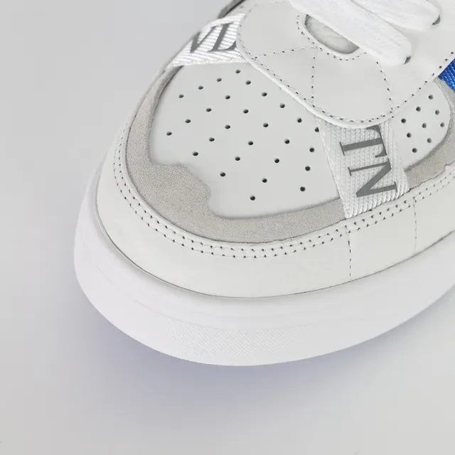 Valentino VLTN tênis lifestyle branco e azul real 5