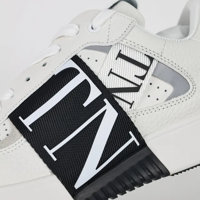 Valentino VLTN tênis lifestyle branco e preto 6