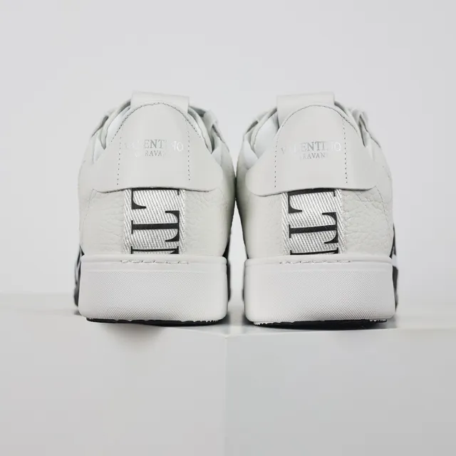 Valentino VLTN tênis lifestyle branco e preto 8