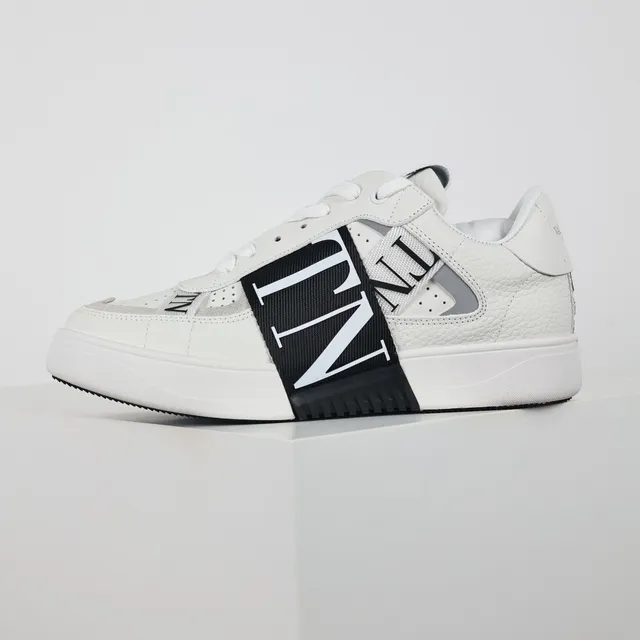 Valentino VLTN tênis lifestyle branco e preto 9