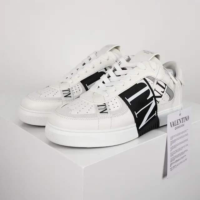 Valentino VLTN Sneakers Lifestyle en Cuir Blanc 2