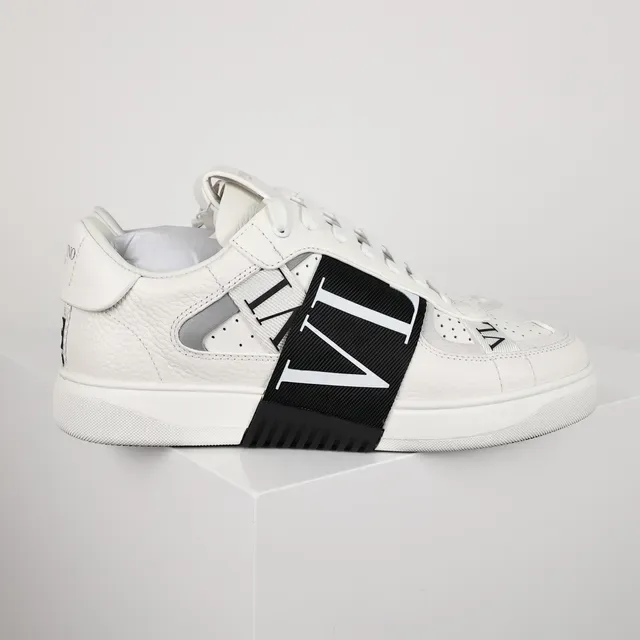 Valentino VLTN Sneakers Lifestyle en Cuir Blanc 3