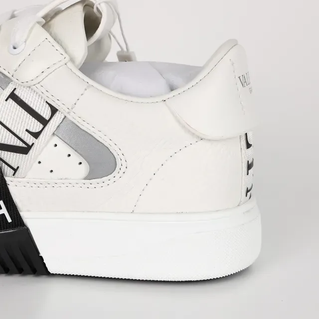 Valentino VLTN Sneakers Lifestyle en Cuir Blanc 4