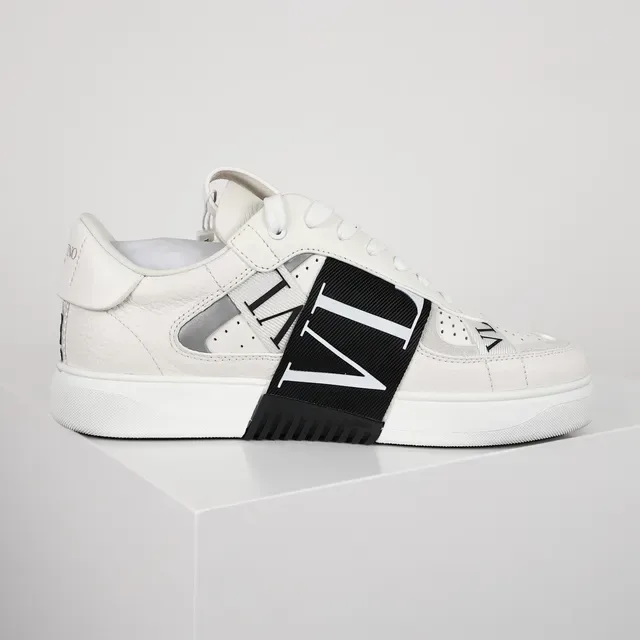 Valentino VLTN Sneakers Lifestyle en Cuir Blanc 7
