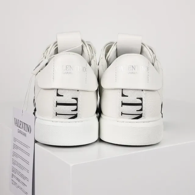 Valentino VLTN Sneakers Lifestyle en Cuir Blanc 8