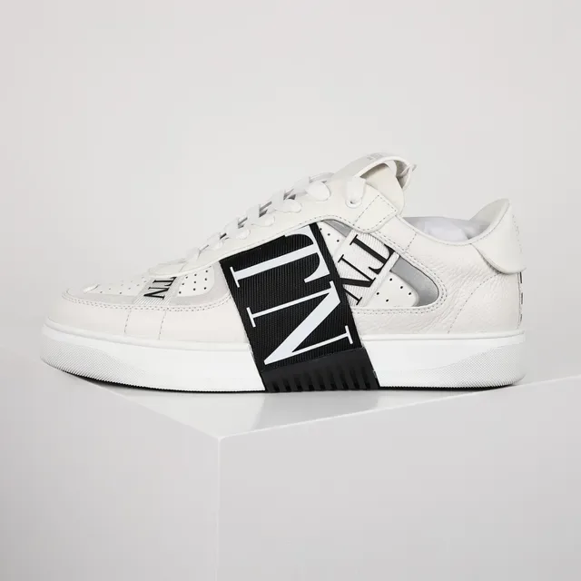 Valentino VLTN Sneakers Lifestyle en Cuir Blanc 9