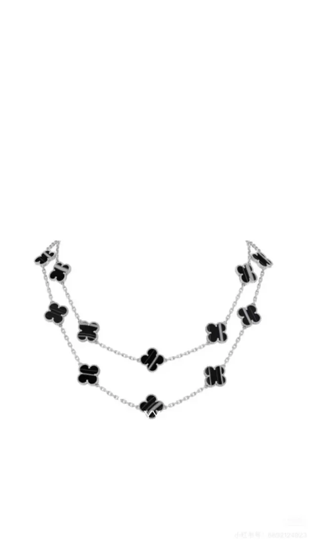 Van Cleef & Arpels Alhambra Five Motif Bracelet en onyx noir 7