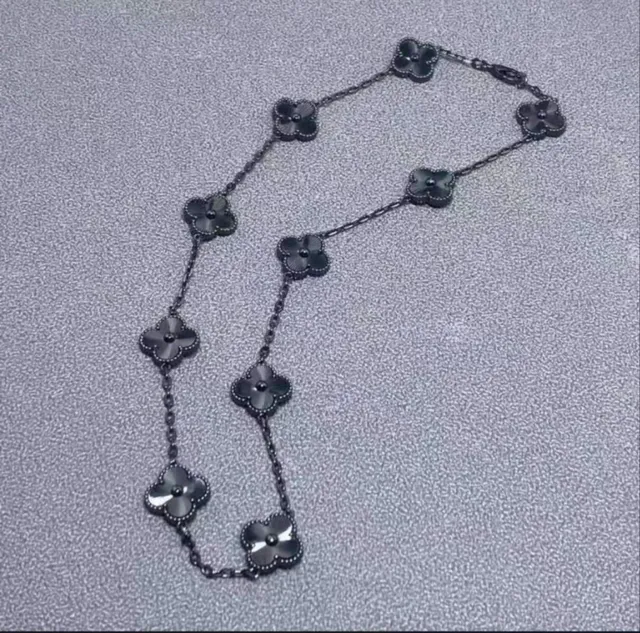 Van Cleef & Arpels Alhambra পাঁচ পত্রের ক্লোভার মোটিফ চেইন ব্রেসলেট 8
