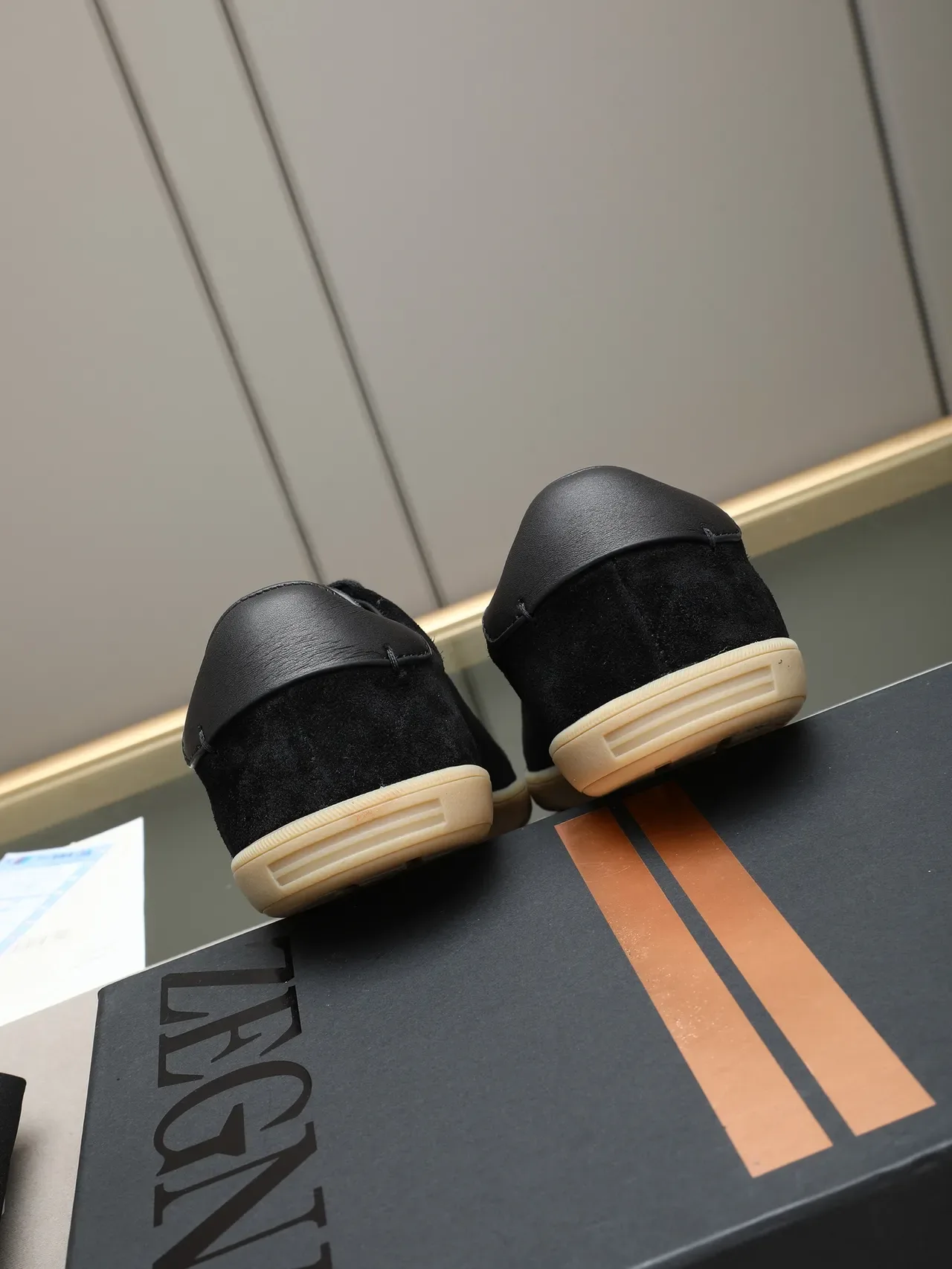 Zegna Black Suede Lifestyle Sneaker 3