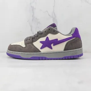 A Bathing Ape BAPE STA Purple Star Lifestyle Sneakers