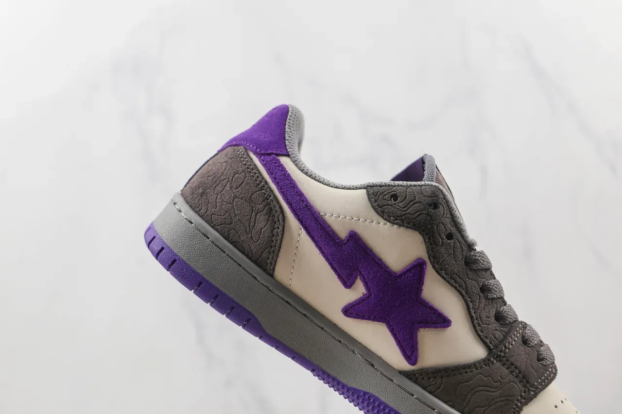 A Bathing Ape BAPE STA Purple Star Lifestyle Sneakers 5
