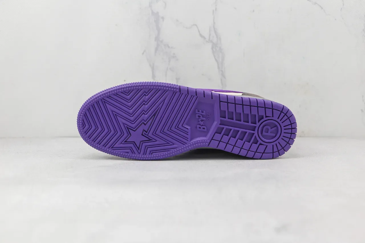 A Bathing Ape BAPE STA Purple Star Lifestyle Sneakers 8