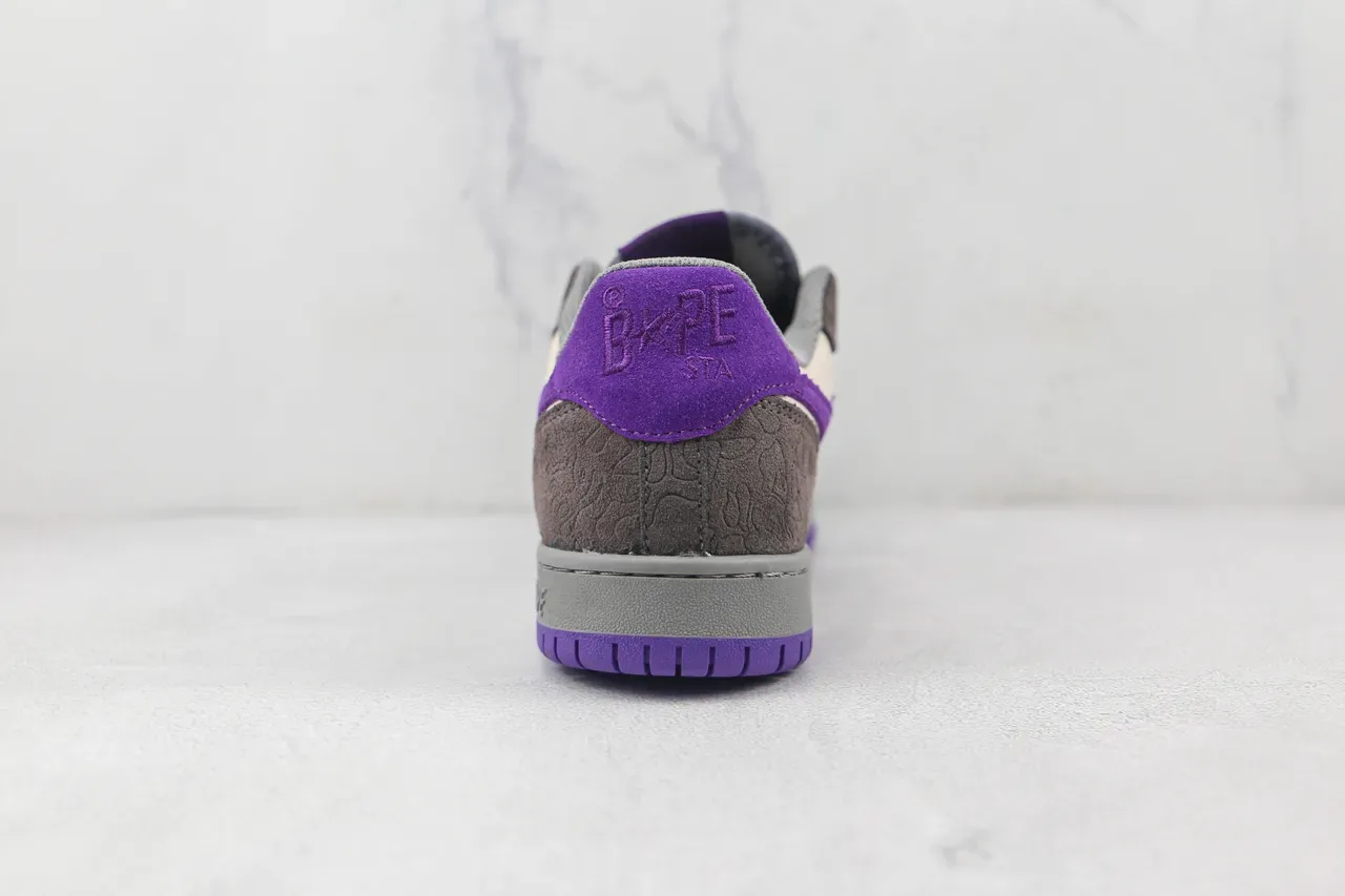 A Bathing Ape BAPE STA Purple Star Lifestyle Sneakers 9