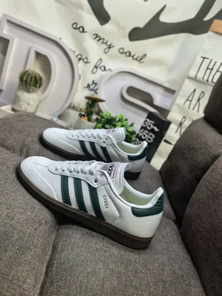 A Bathing Ape BAPE STA White and Dark Green Lifestyle Sneakers 7