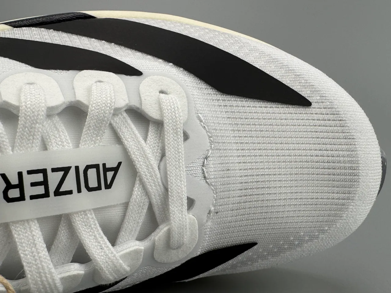 Adidas Adizero Evo.SL White Black Lightstrike Pro Running Shoes 4