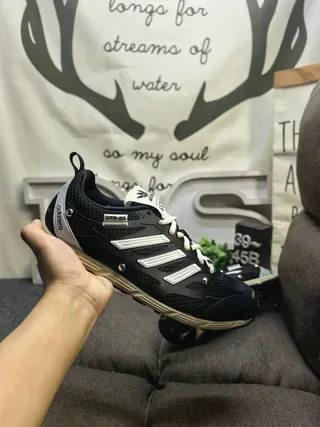 Adidas adizero SFT-400 काली सफेद चांदी लाइफस्टाइल स्नीकर 5