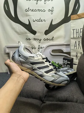 Adidas adizero SFT-M-106 Gray Black Lifestyle Sneakers 5