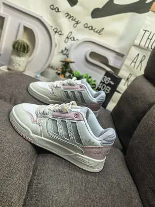 Adidas Beige Brown Low-Top Suede-and-Textile Upper Lifestyle Sneakers 7