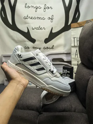 Adidas Beige Brown Low-Top Suede-and-Textile Upper Lifestyle Sneakers 15