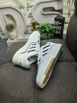 Adidas Beige Brown Low-Top Suede-and-Textile Upper Lifestyle Sneakers 16