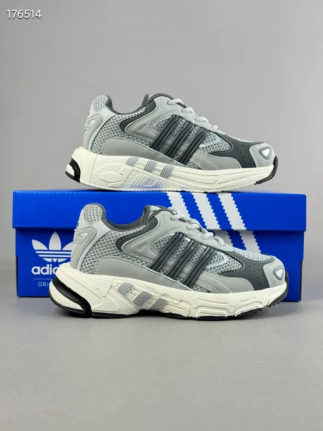 Adidas Preto Verde Solado Intermediário Malha-Sintético Híbrido Superior Tênis Chunky 4