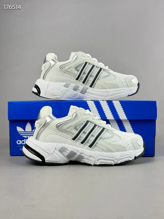 Adidas Preto Verde Solado Intermediário Malha-Sintético Híbrido Superior Tênis Chunky 5