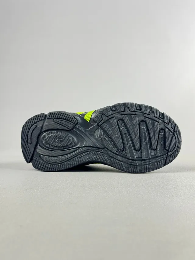 Adidas Preto Verde Solado Intermediário Malha-Sintético Híbrido Superior Tênis Chunky 9