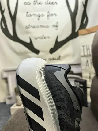 Adidas Chaussures Noires Blanches Semelle Sculptée En Couches Tige En Maille Et Synthétique Lifestyle Sneakers 3
