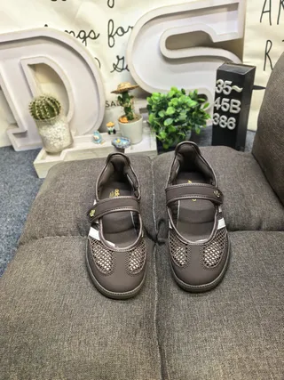 Adidas Brown White Laceless Mary Jane-Inspired Mesh Upper Lifestyle Sneakers 10