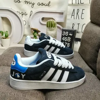 Adidas Campus Navy and Blue Suede Lifestyle Sneakers