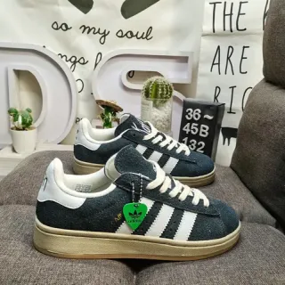 Adidas Campus Navy Blue Suede White Stripe Lifestyle Sneakers