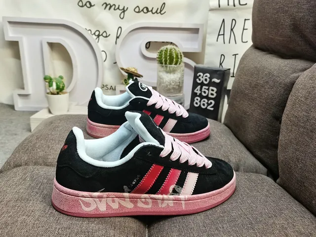 Adidas Campus Tan and Neon Lime Green Lifestyle Sneakers 11