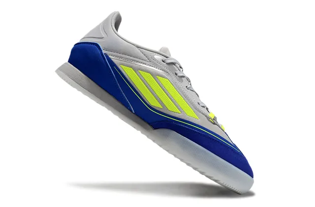 Adidas Copa Chaussures de football indoor gris bleu low-top upper synthétique 2