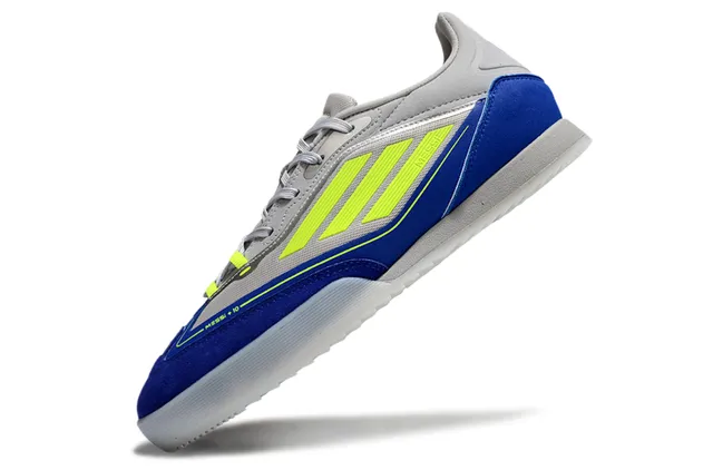 Adidas Copa Chaussures de football indoor gris bleu low-top upper synthétique 3