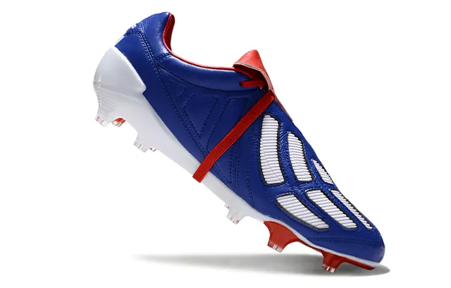 Adidas Copa Mundial Blue White Red Firm-Ground Soccer Shoes 16