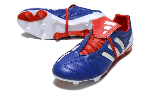 Adidas Copa Mundial Blue White Red Firm-Ground Soccer Shoes 18