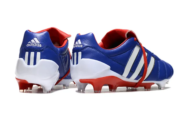 Adidas Copa Mundial Blue White Red Firm-Ground Soccer Shoes 19