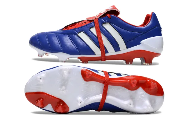 Adidas Copa Mundial Blue White Red Firm-Ground Soccer Shoes 20