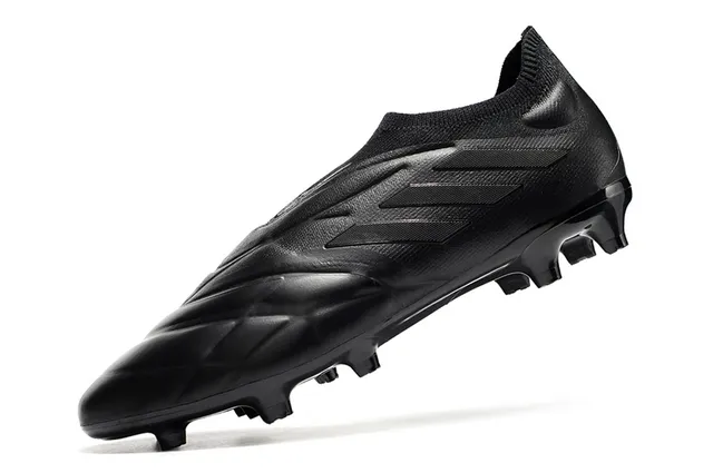 Adidas Copa Pure Full Knit FG Noir Blanc Rose Terrain ferme Chaussures de football 5