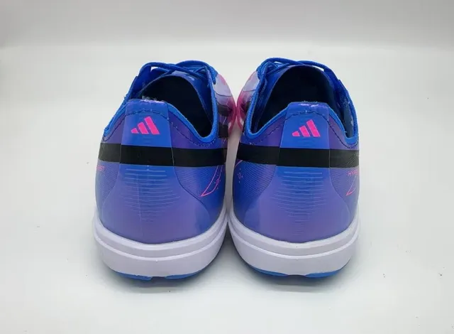 Adidas F50 Blue Pink Low-Cut Synthetic Upper Gradient Print Turf Soccer Shoes 3