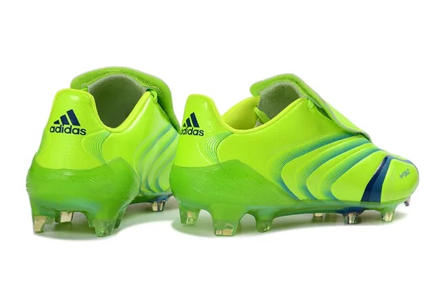 Adidas F50 Lime Green Blue Wave Firm-Ground Soccer Shoes 5