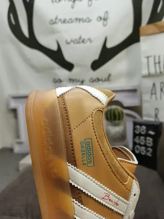 Adidas Gazelle Tan Suede Lifestyle Sneakers 3